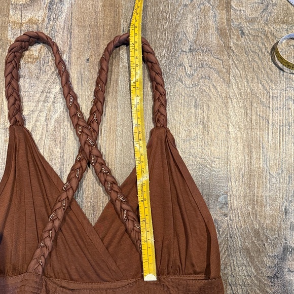 Massimo Dutti | Brown Summer Dress - Picture 11 of 13